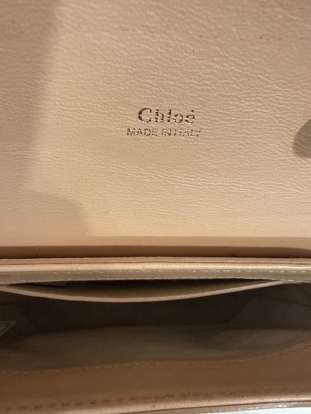Chloe Crocodile Embossed Purse - Picture 3 of 4